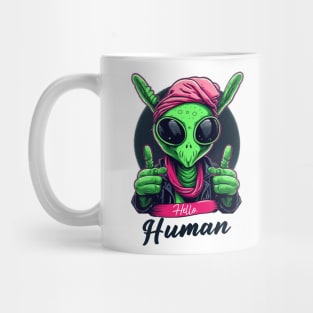 Hello Human Mug